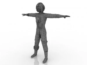pilota Modello 3D