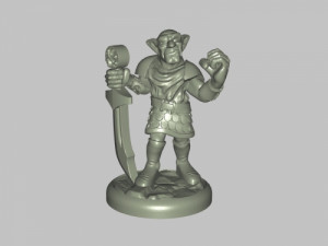 goblin in armor 3D Модель