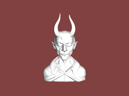 demon Modello 3D .c4d .max .obj .3ds .fbx .stl .blend 