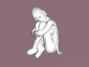 snow maiden Modelo 3D
