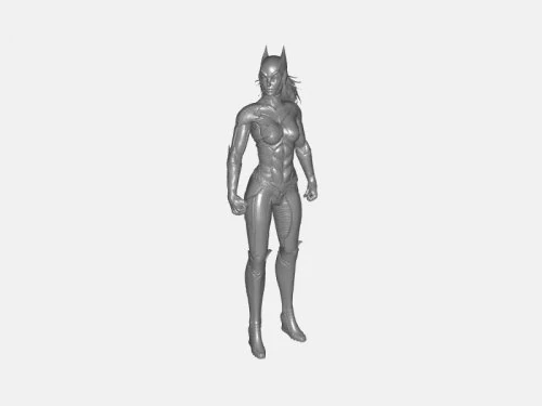 batman girlfriend 3D Model .c4d .max .obj .3ds .fbx .stl .blend