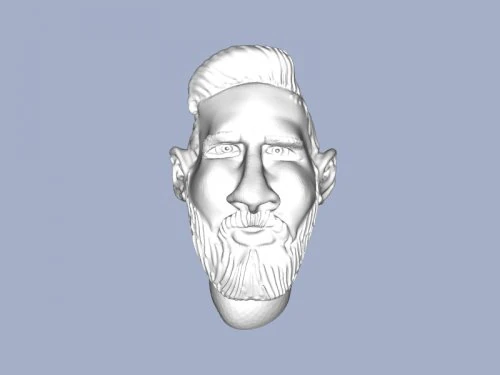 messi Modelo 3D .c4d .max .obj .3ds .fbx .stl .blend 