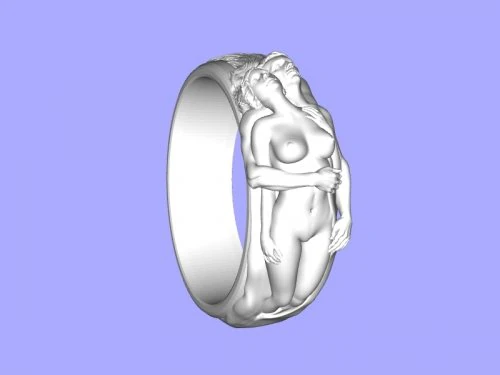 alian&ccedil;a de casamento Modelo 3D .c4d .max .obj .3ds .fbx .stl .blend 