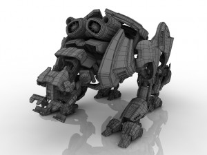 warrior Modèle 3D