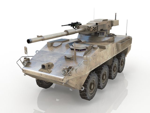 btr tank Model 3D .c4d .max .obj .3ds .fbx .stl .blend 