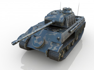 tank Modèle 3D