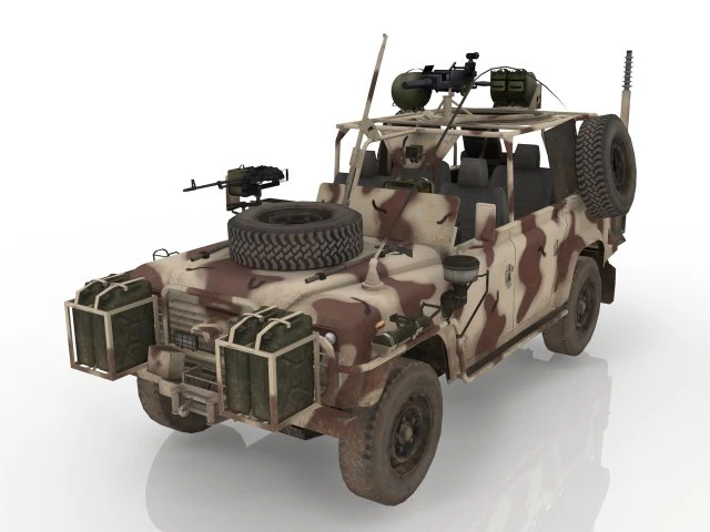 jeep 3D Model .c4d .max .obj .3ds .fbx .stl .blend 