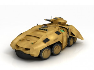 tank concept Modelo 3D