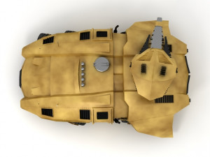 tank concept Modelo 3D