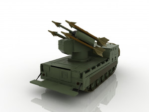 missile system 3D मॉडल