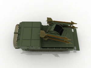 sistema missilistico Modello 3D