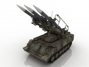 missile system pro Modello 3D