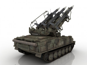 missile system pro Modello 3D