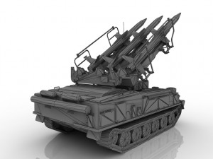 missile system pro Modello 3D