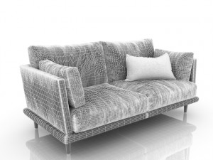 alfinosa sofa 3D 模型