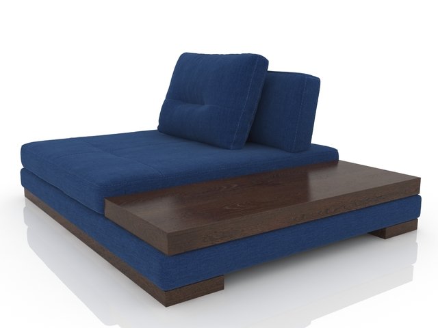 hermes sofa 3D Model .c4d .max .obj .3ds .fbx .stl .blend 