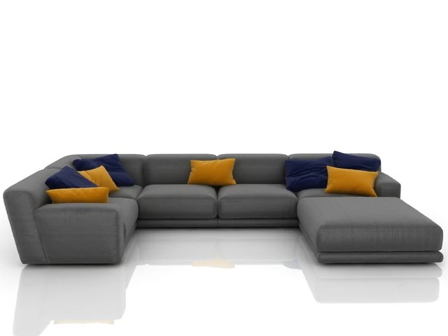 tuto sofa 3D Model .c4d .max .obj .3ds .fbx .stl .blend