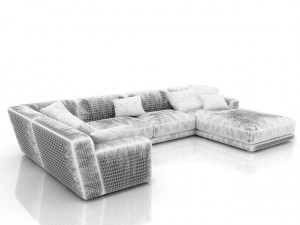 tuto sofa 3D 模型