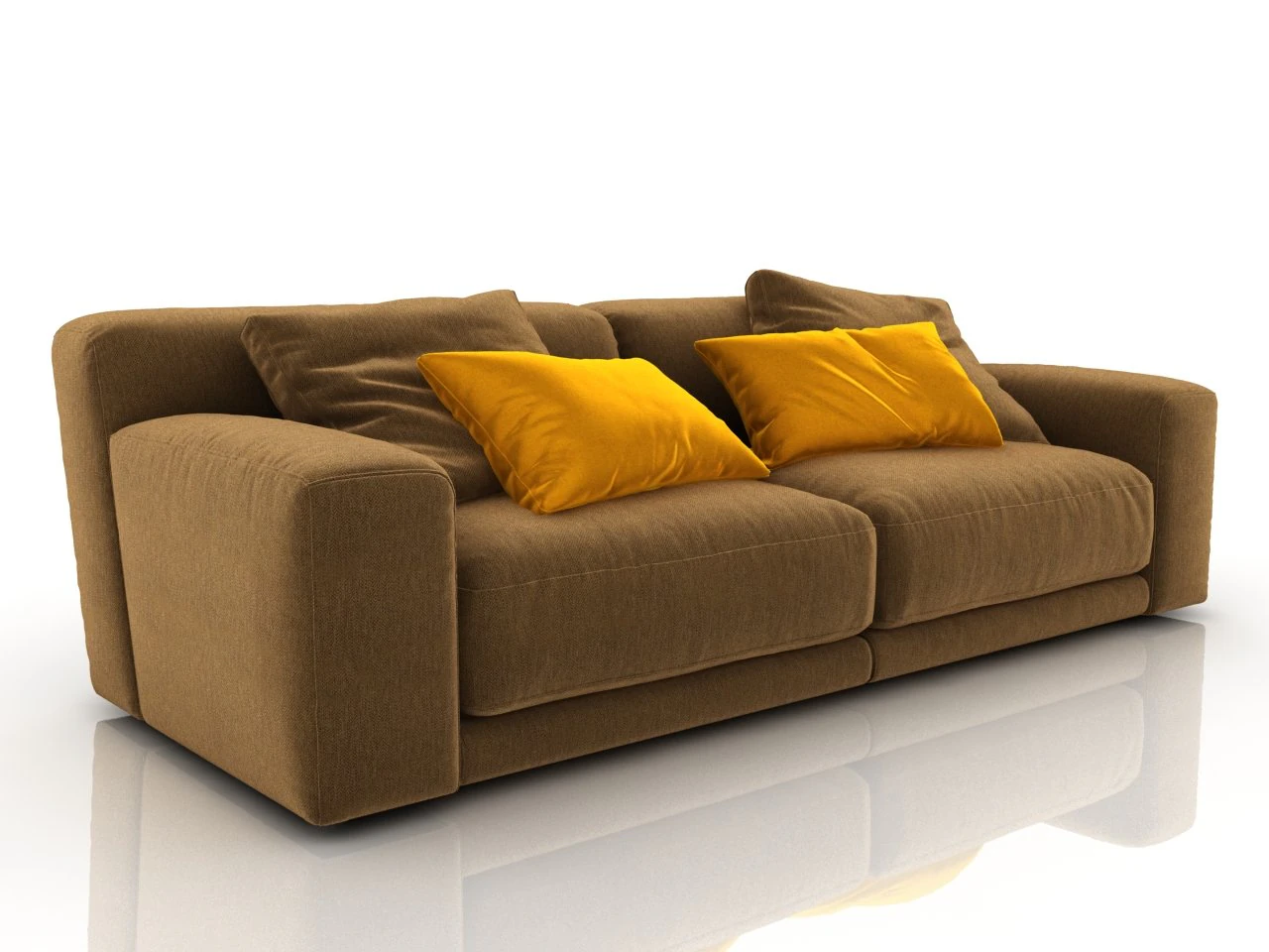tuto sofa 3D Model .c4d .max .obj .3ds .fbx .stl .blend 