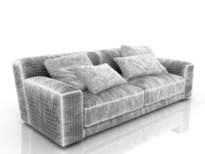 tuto sofa 3D Model