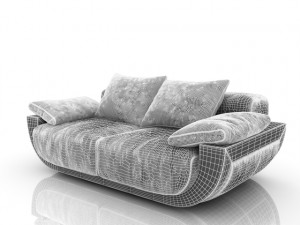 kerrera sofa Modello 3D