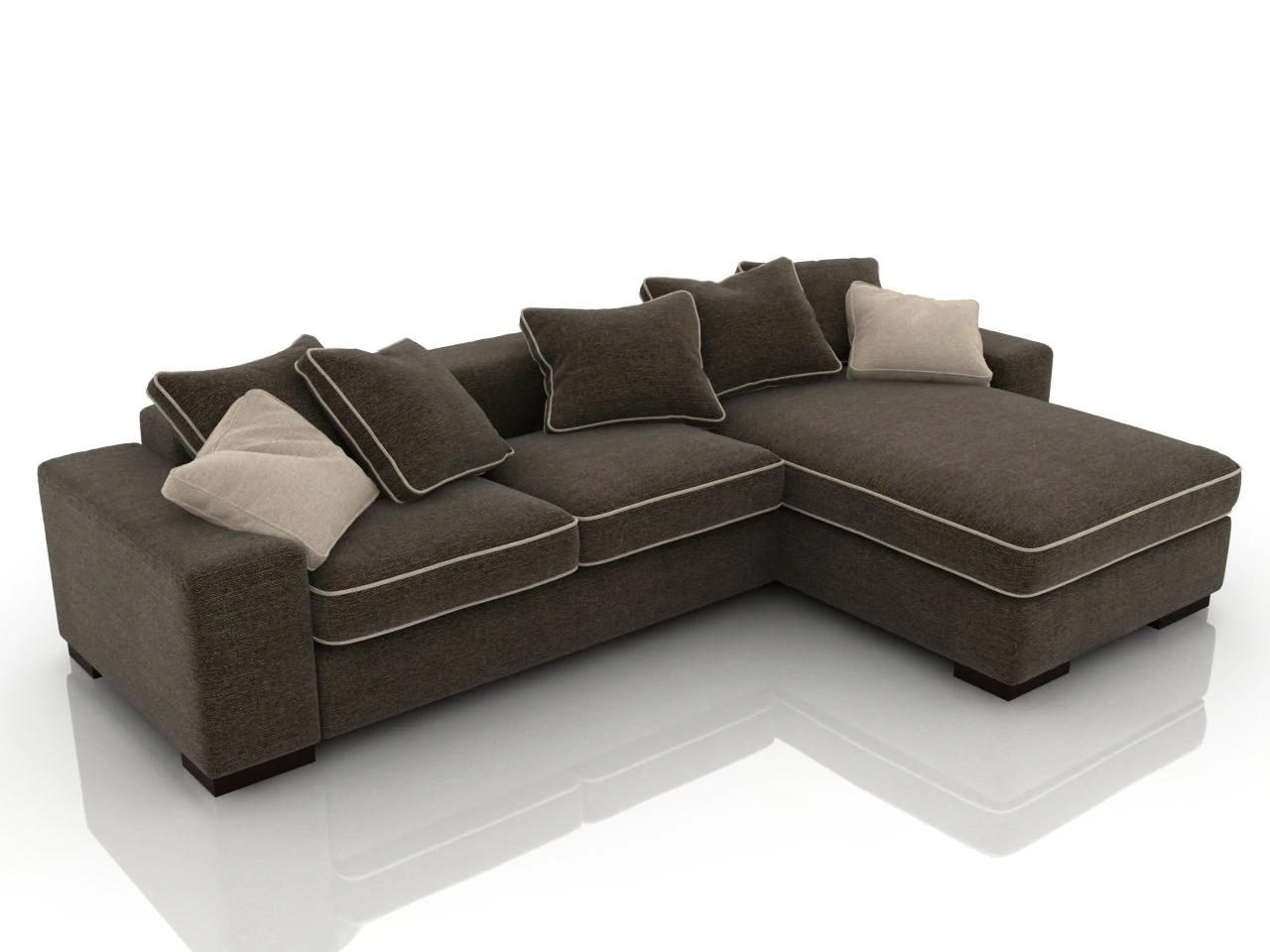 nina sofa 3D Model .c4d .max .obj .3ds .fbx .stl .blend 