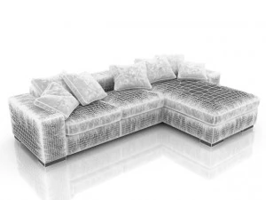 nina sofa 3D Model