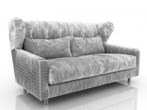 meliton sofa 3D 모델