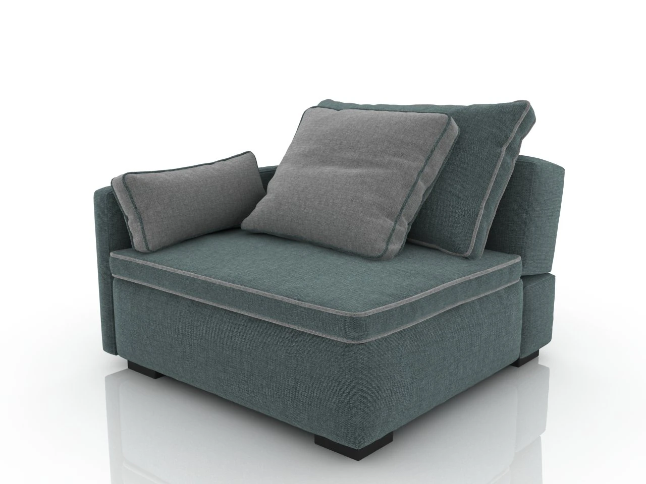 sani sofa 3D Model .c4d .max .obj .3ds .fbx .stl .blend