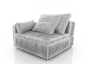 sani sofa 3D-Modell