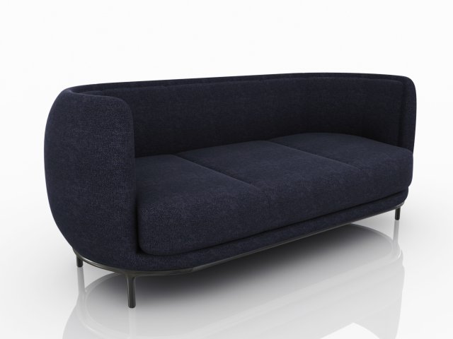 wittmon sofa 3D Model .c4d .max .obj .3ds .fbx .stl .blend 