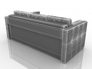 pufetto sofa 3D 모델