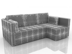 pufetto sofa 3D 모델