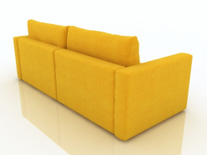 pufetto sofa Modèle 3D