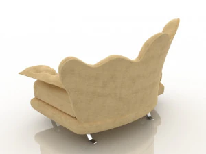 диван cassona 3D Модель