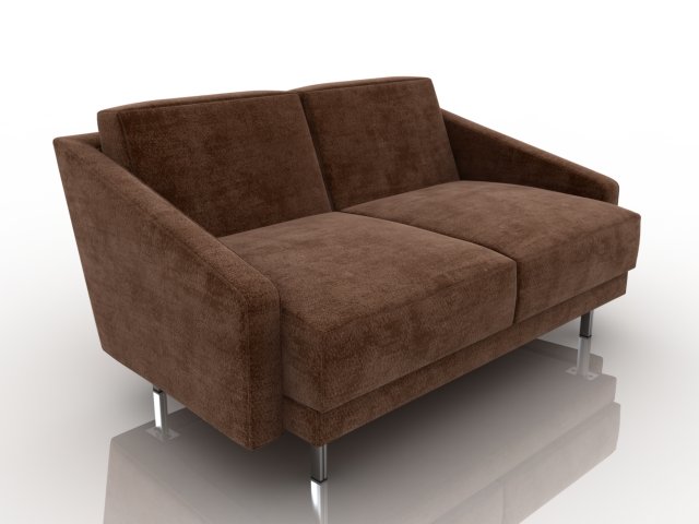 chicago sofa 3D Модель .c4d .max .obj .3ds .fbx .stl .blend 