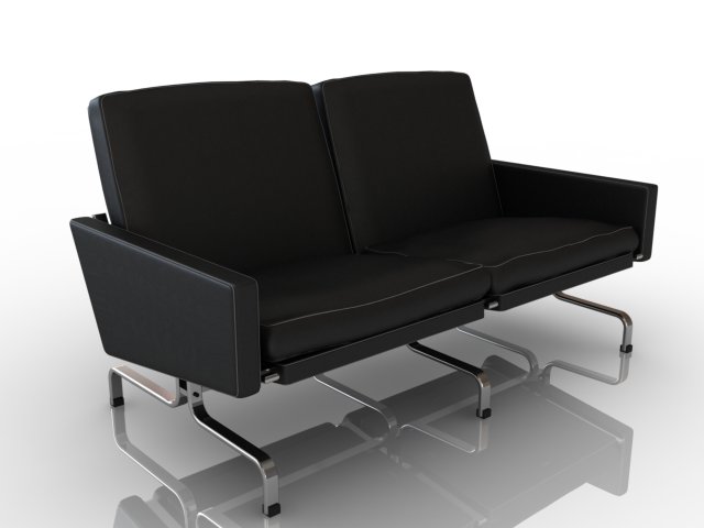 classa sofa 3D Model .c4d .max .obj .3ds .fbx .stl .blend 