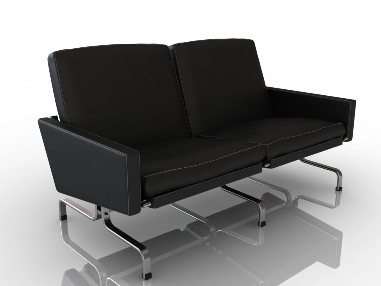 classa sofa 3D Model .c4d .max .obj .3ds .fbx .stl .blend