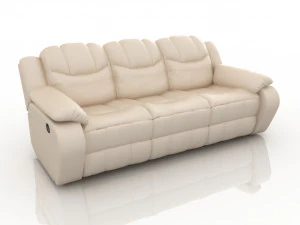 sof&aacute; de salida Modelo 3D