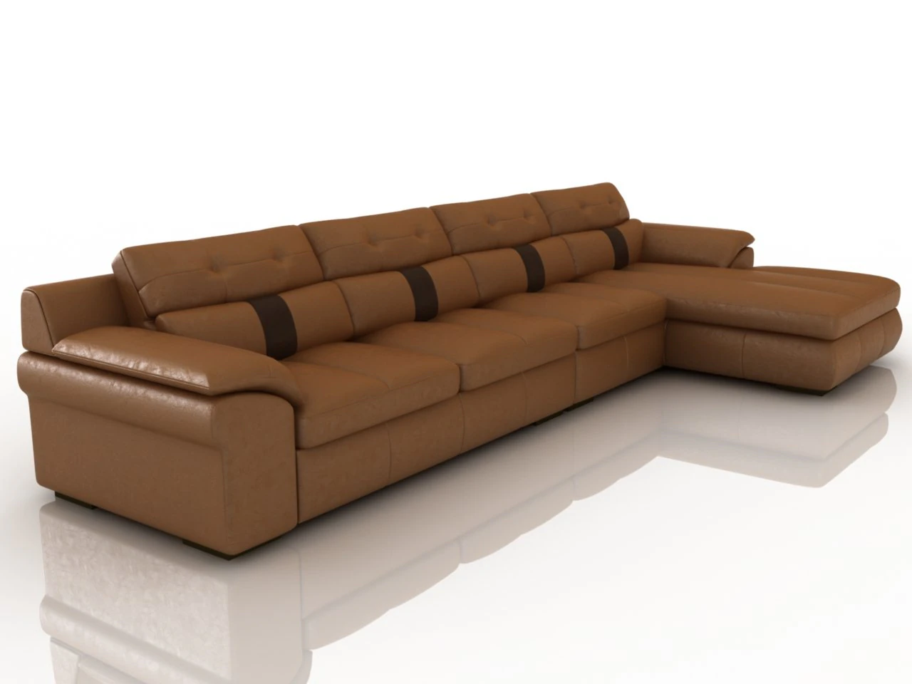 outlet sofa 3D Model .c4d .max .obj .3ds .fbx .stl .blend 