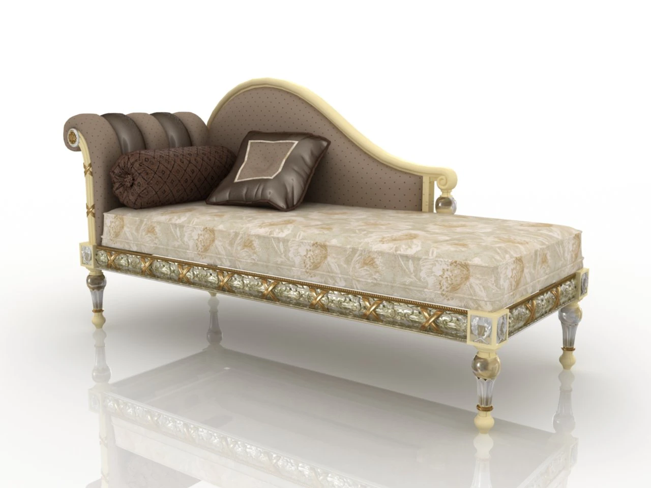 lucchetta sofa 3D Model .c4d .max .obj .3ds .fbx .stl .blend 