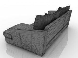 hansman sofa 3D 모델