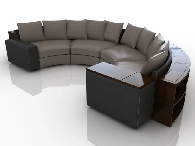kalenka sofa 3D Model .c4d .max .obj .3ds .fbx .stl .blend