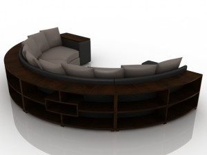 kalenka sofa 3D 模型