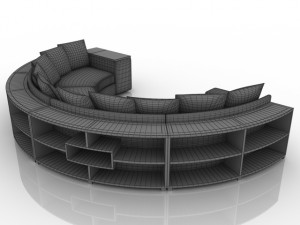 kalenka sofa 3D 模型