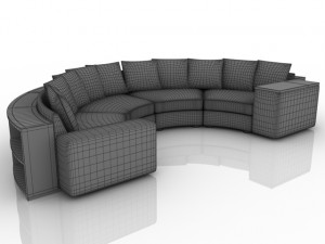kalenka sofa 3D 模型