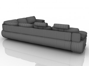 kalenka sofa Modello 3D