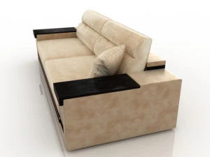 batler sofa 3D Model