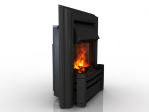 fireplace Model 3D