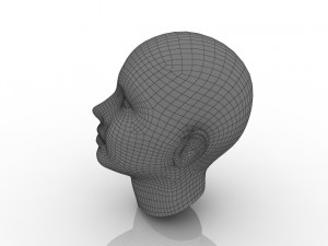 sonia head 3D Model